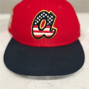 New Era Red and Black 59FIFTY Cap
